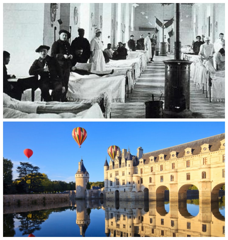 Evolution du château de Chenonceau