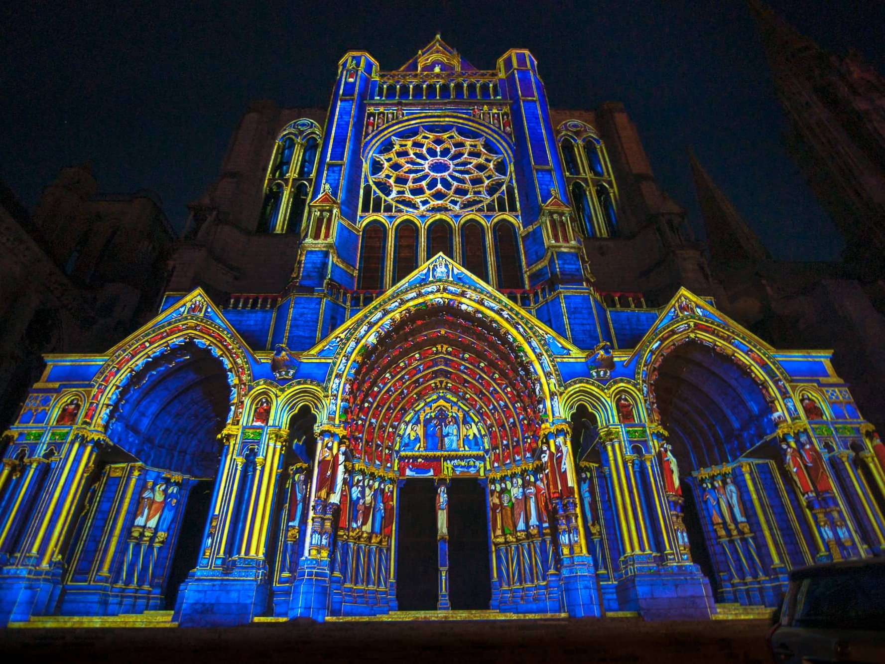 Cathédrale de Chartres en lumière