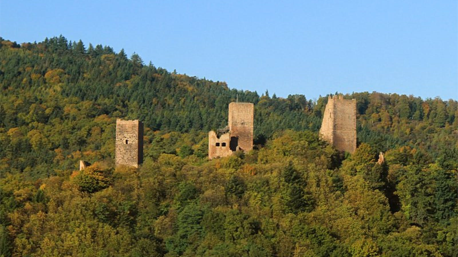 Les trois châteaux d'Eguisheim